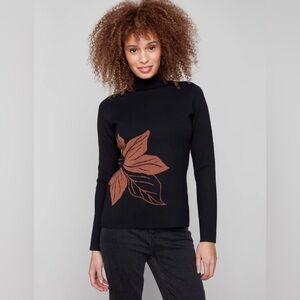 Reversible Mock Neck Sweater